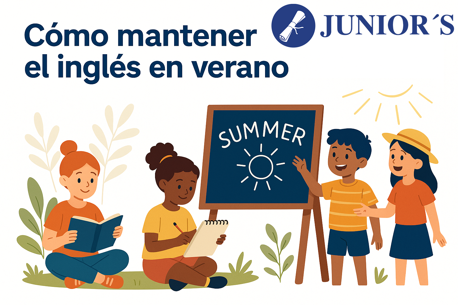 Cómo mantener el inglés en verano con actividades educativas divertidas