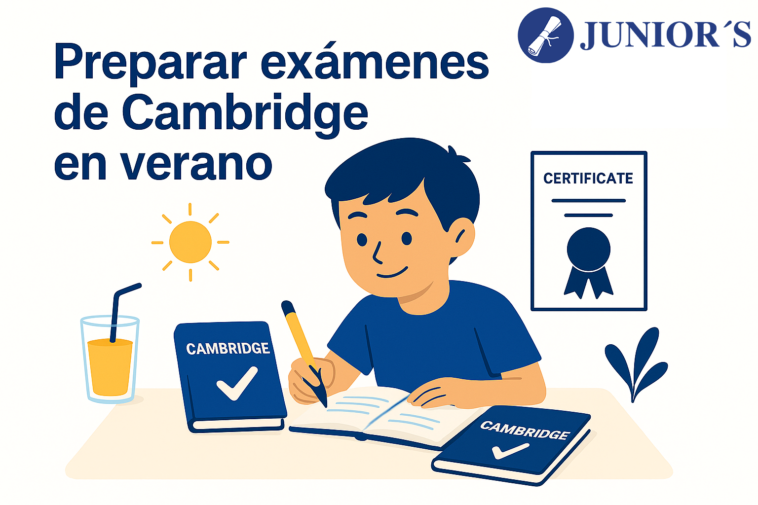 Preparar exámenes de Cambridge en verano