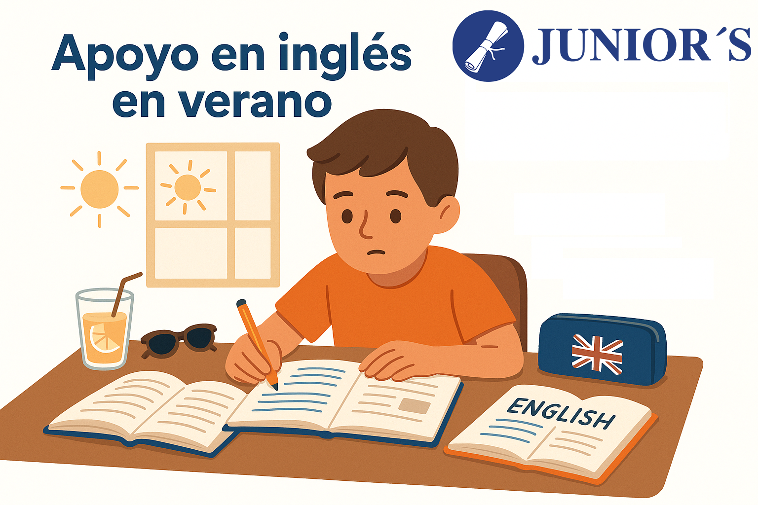 apoyo en inglés en verano