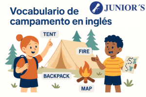vocabulario de campamento en inglés