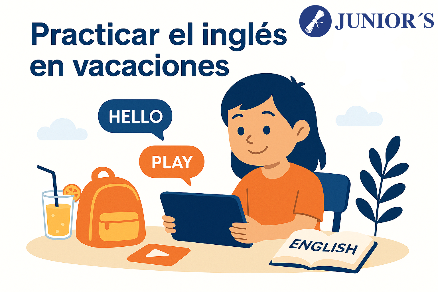 practicar inglés en vacaciones