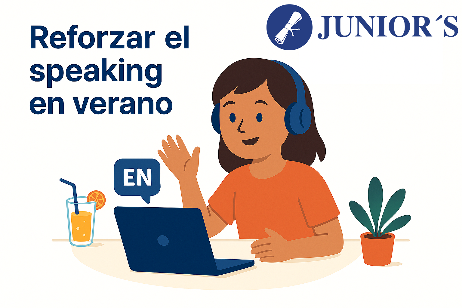 reforzar el speaking en verano
