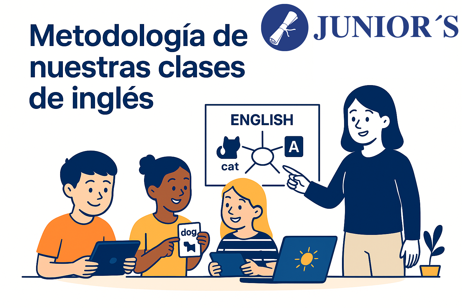 metodología de nuestras clases de inglés