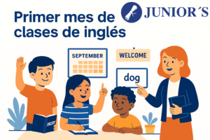 primer mes de clases de inglés