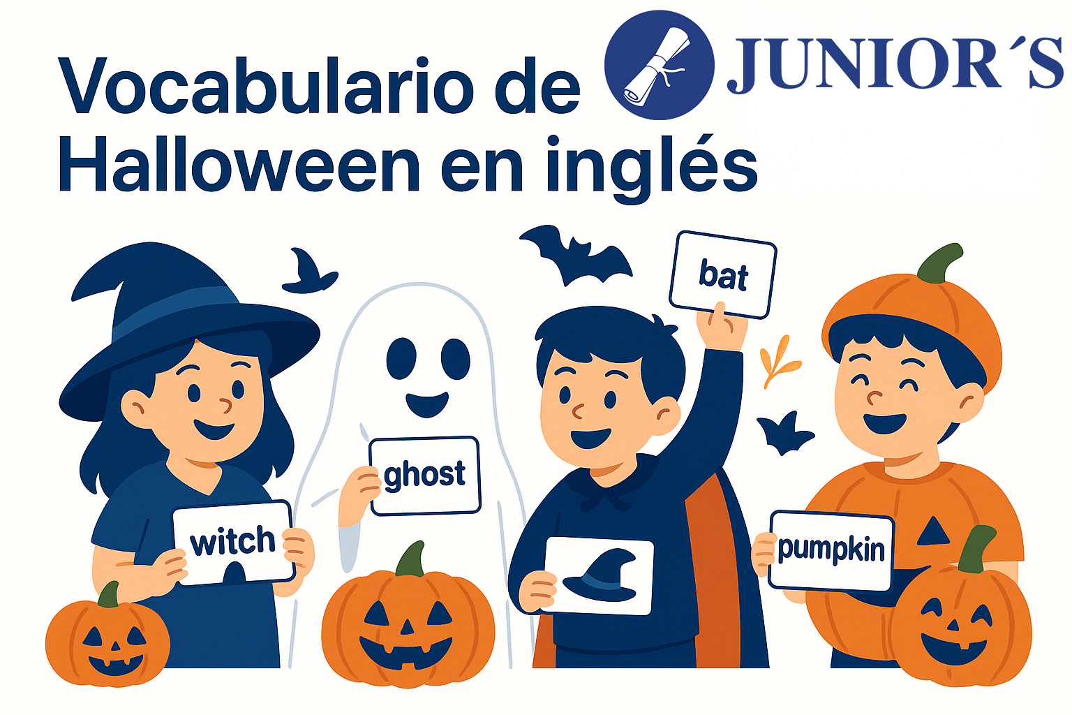 vocabulario de Halloween en inglés