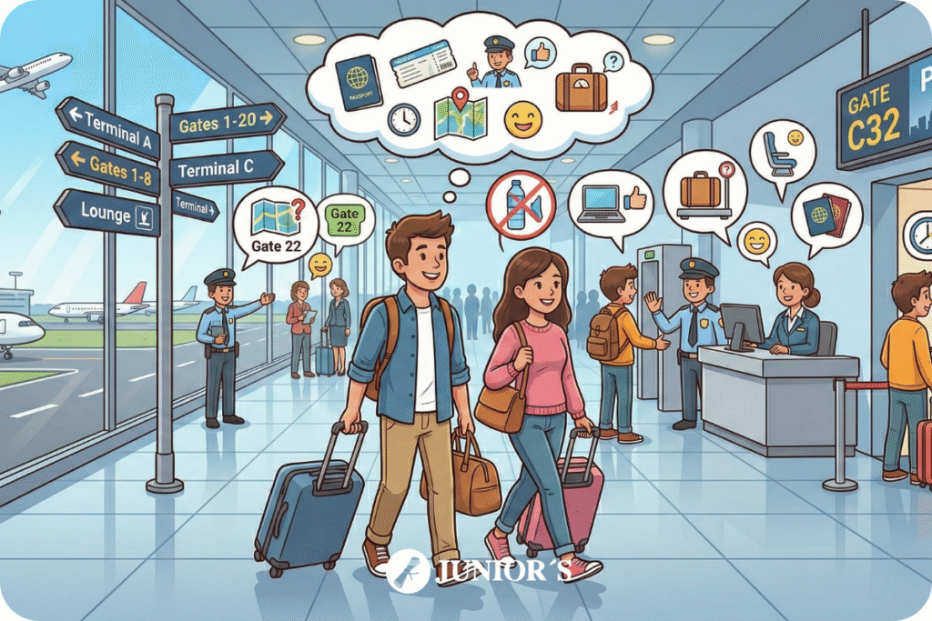 inglés para sobrevivir en el aeropuerto